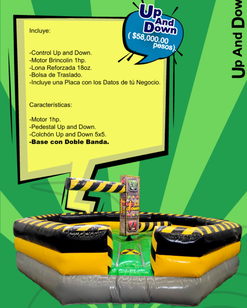🔃 Up And Down – Equipo Completo - UP & Down MexBull