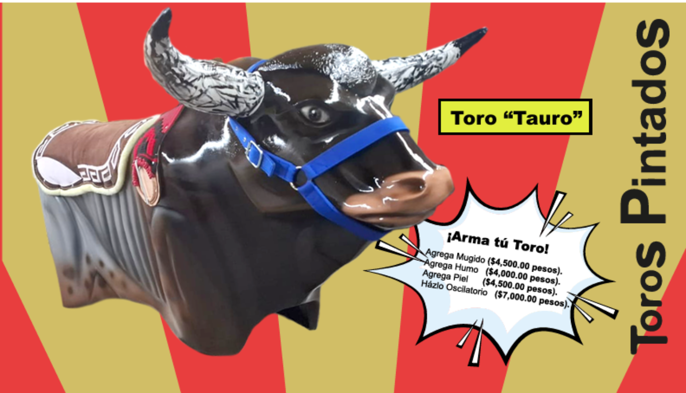 🐂 Toro Pintado (Equipo Completo) Diseño “TAURO” – Original MexBull - Toros Pintados MexBull