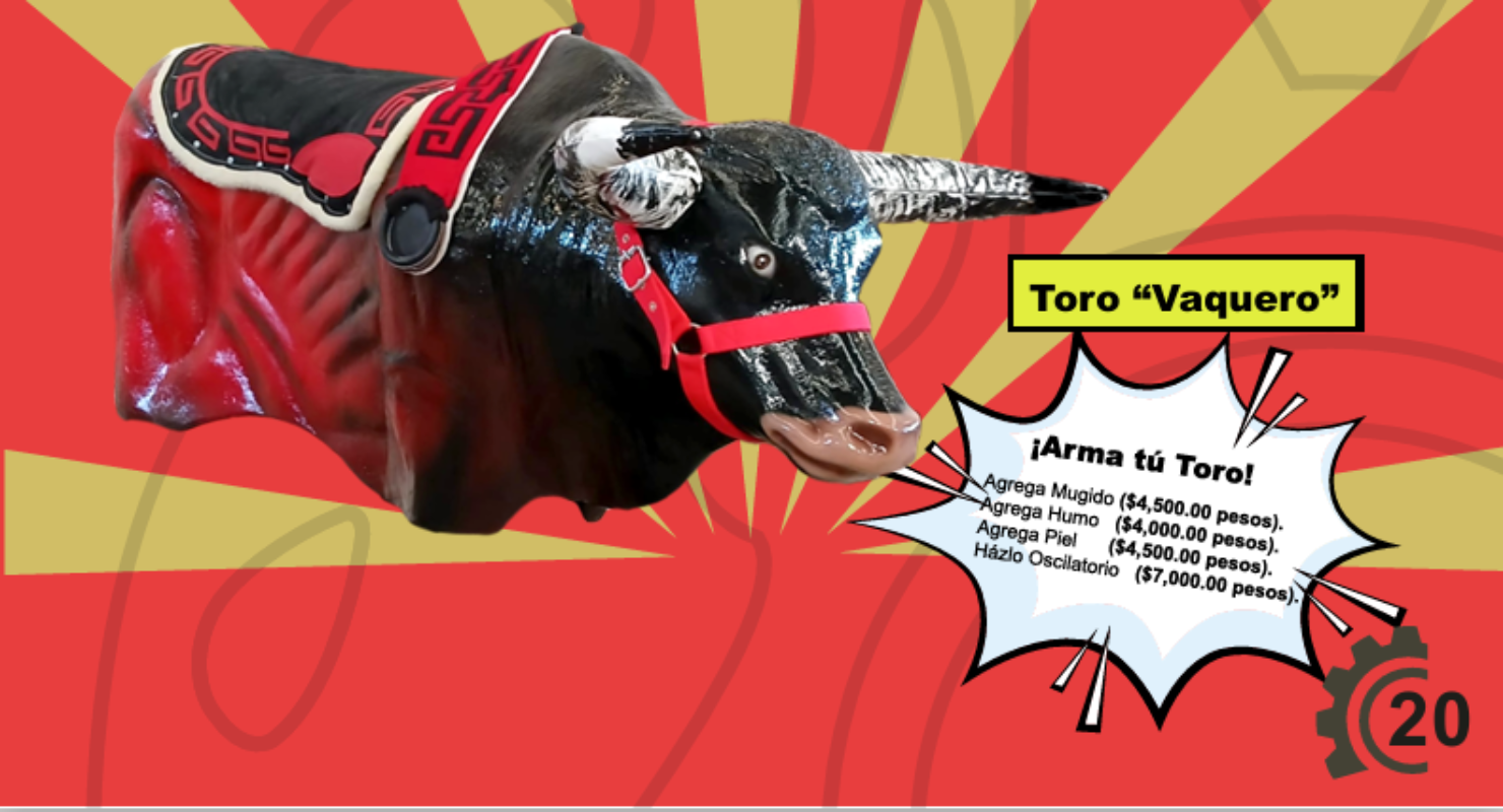 🐂 Toro Pintado (Equipo Completo) Diseño “VAQUERO” – Original MexBull - Toros Pintados MexBull